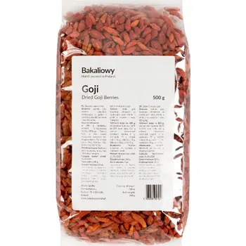 Sušená potravina SUŠENÉ GOJI 0,5 kg přírodní plody goji vysoké kvality 500 g semena