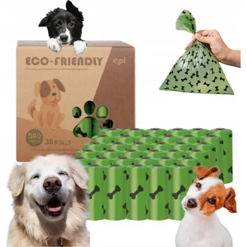 sáček na exkrement Sáčky na psí exkrementy Epi 540 ks