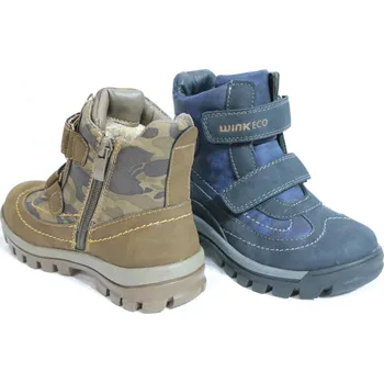 ALPINEX Dětská kotníková obuv, zimní podšívka AZ HX92755-23-1W černá černá 25