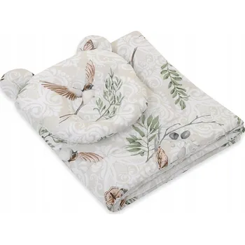 Povlečení Povlečení s výplní 77 x 77 cm, bavlna , béžová