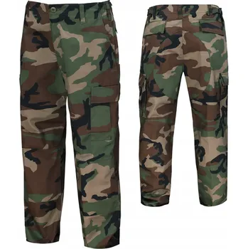 Chlapecké kalhoty Chlapecké maskáčové kalhoty bojovky Mil-Tec US BDU dětské woodland L