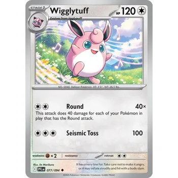 Volný čas Pokémon PFL 077/094 Wigglytuff - Phantasmal Flames Stav: Near Mint, Verze: NORMAL