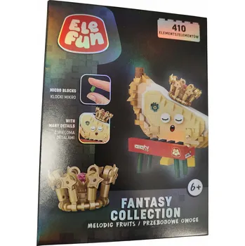 ostatní stavebnice Elefun Fantasy Collection Stavebnice Hit Fruits 4 13 dílů Banán