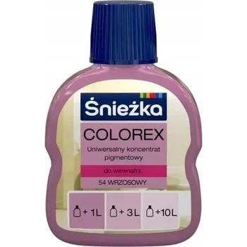 barva na zeď Tónovací pigment Śnieżka 0,1 l, odstín 54 vřesový, matný