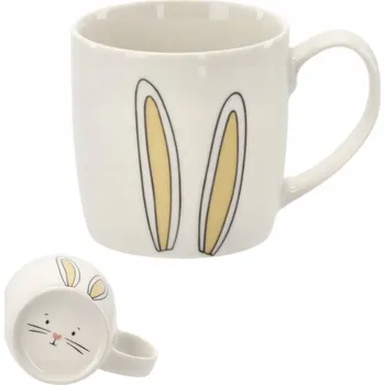 Keramický hrnek pro děti se zaječími oušky, roztomilý, 270 ml