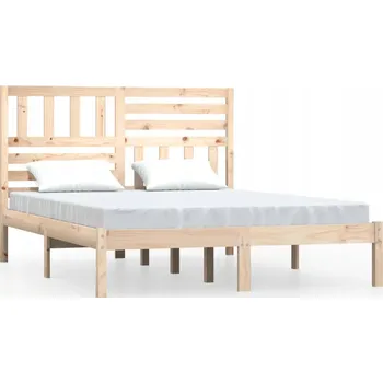 Postel Dřevěná manželská postel G02V 160x200 dub