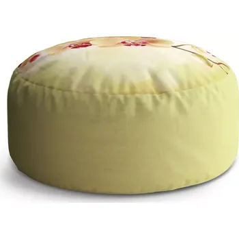 Taburet Sablio Taburet Circle Orchidej 2: 38x48 cm