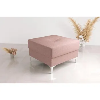 Taburet Nábytek PEGAS s.r.o. Taburet s kontejnerem 70 x 70 cm - Odtíny růžové