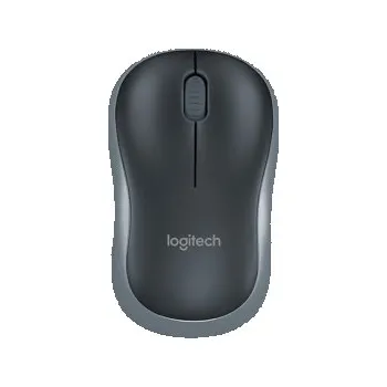 Myš Logitech M185 nano/Kancelářská/Optická/1 000 DPI/Bezdrátová USB/Šedá