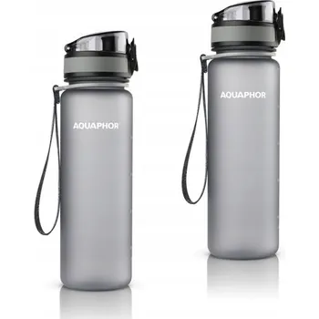 2 x Filtrační láhev Aquaphor City 0,5l šedá