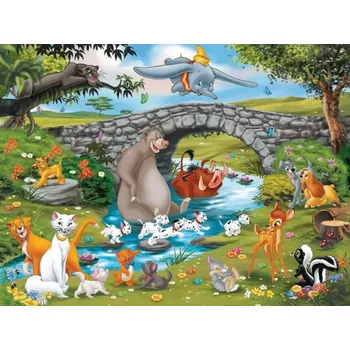 Puzzle Ravensburger Zvířecí kamarádi 100 dílků