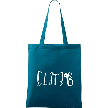 Climb equipment - Taška bavlněná - 42 x 38 cm ( Petrolejová )