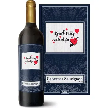 Víno Sablio Červené víno Buď můj Valentýn: 0,75 l