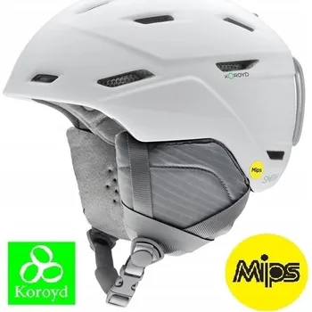 Dámská lyžařská helma SMITH MIRAGE MIPS +Koroyd White Bílá 55-59 M