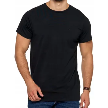 Pánské tričko Pánské tričko PREMIUM s krátkým rukávem ČERNÉ bavlna česaná MORAJ XL