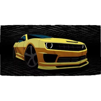 Osuška Sablio Ručník Chevrolet Camaro Puntíky - 30x50 cm