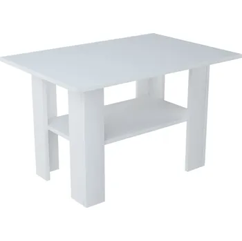 Konferenční stolek Konferenční stolek Matkam obdélníkový 87,01 x 60 x 55 cm bílý