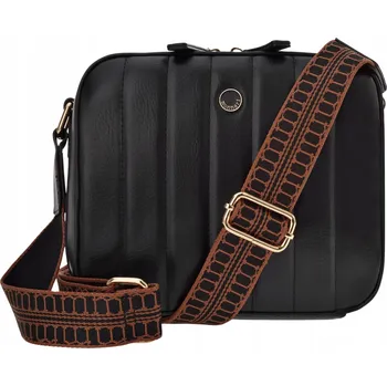 Kabelka Monnari kabelka přes rameno eko kůže černá