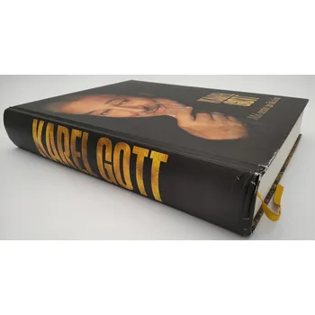 Obývací pokoj Kniha Má cesta za štěstím - Karel Gott 696 stran - pěkný stav (Má cesta za štěstím - Karel Gott)