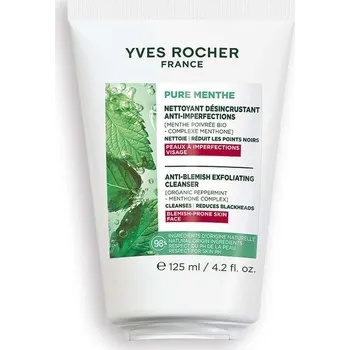 Čistící gel Čisticí gel s jemným peelingem Pure Menthe 125 ml od Yves Rocher