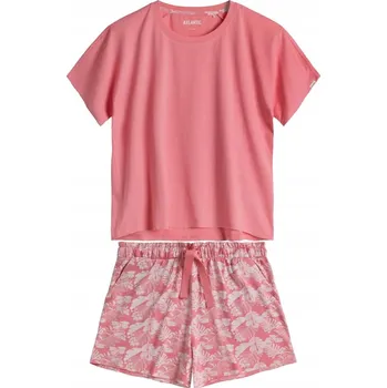 Dámské pyžamo Atlantic dámské pyžamo bavlna růžové velikost M