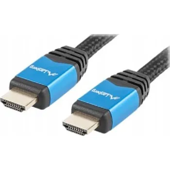 Video kabel HDMI 2.0 kabel Lanberg CA-HDMI-20CU-0010-BL 1 m