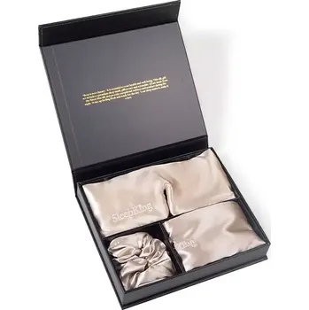 Kosmetická sada SleepKing™ Silk gift set Ella - Zlatá (900085)