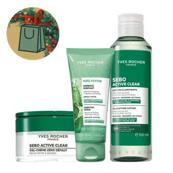 Kosmetická sada Sada péče o problematickou pleť Sebo Active Clear od Yves Rocher