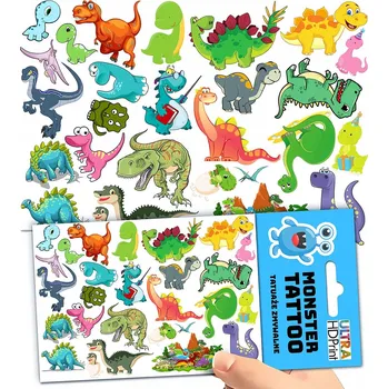 Odstranitelné tetování Filmová a herní nálepka na tetování Dětské vodní tetování Omyvatelné k narozeninám Dárek Dočasný dárek pro děti Originální opakovaně použitelné Spousta Vzorů