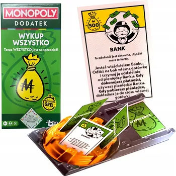 Desková hra Desková hra Monopoly doplněk Kup Všechno Hasbro