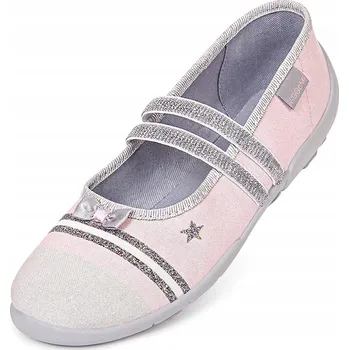 Dívčí obuv Dívčí papuče s 3D mašličkou, světle růžové, Vi-Gga-Mi, velikost 32