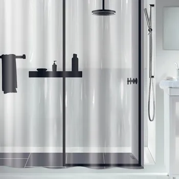 Prostěradlo Závěs vinylový Spirella 180 x 200 cm