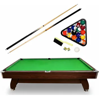 Kulečníkový stůl Kulečníkový stůl Thunder SET-BOLD-BROWN-9FT pool vel. 9 ft