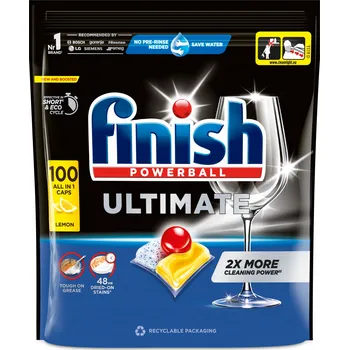 Tableta do myčky Kapsle do myčky Finish Ultimate Citron vůní 100 kusů