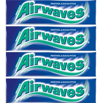 Cukrovinka Airwaves Menthol & Eucalyptus 3+1