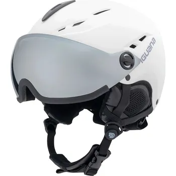 Cyklistická přilba IGUANA Unisex lyžařská přilba Ibron pro dospělé M BÍLÁ
