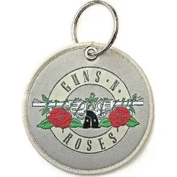 Guns N' Roses Silver Circle Logo Klíčenka