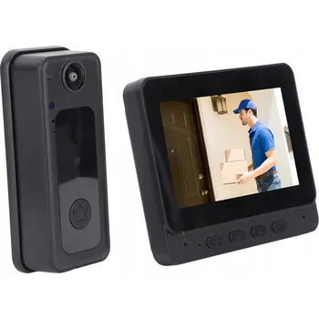 Bezpečnostní kamera Bezdrátová kamerová videovrátník 1080P HD širokoúhlý noční vidění IP