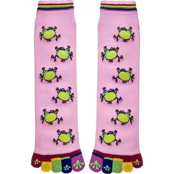 Dámské ponožky Prstové ponožky Žabka - 35-42 / růžová