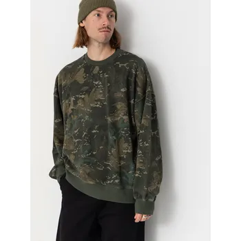 Pánská mikina Carhartt WIP Benton (camo combi/green/garment dyed) XL, camo