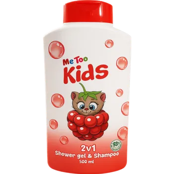 Šampon Me too 2v1 s.g. a šampon Raspberry Kitten 500 ml