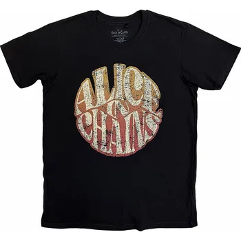 Pánská móda Alice in Chains tričko, Gradient Logo Black, pánské XXL