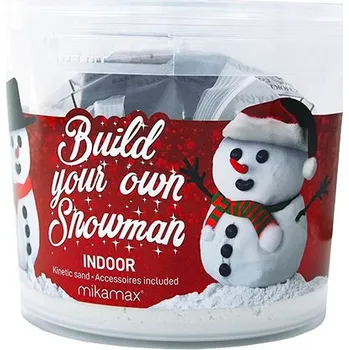 Sklenice MIKAMAX Build Your Own Snowman