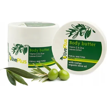 Tělové mléko HYDRATAČNÍ TĚLOVÉ MÁSLO S VITAMÍNEM E A EXTRAKTEM Z OLIVOVÝCH LISTŮ S OLIVOVÝM OLEJEM