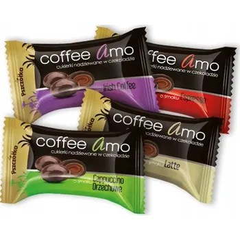 Bonbon Čokoládové bonbóny Kávové Pszczółka Coffee Amo 1 kg