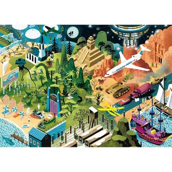 Puzzle Filmy Stevena Spielberga Heye 1000 ks