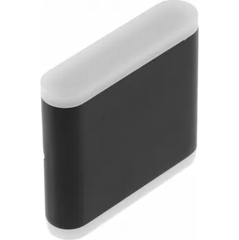 Nástěnné svítidlo Nástěnné svítidlo LED VALLA obousměrné, 8 W, 640 lm, AC 220–240 V, 50/60 Hz, IP54, 4000 K