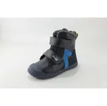 Dětské zimní boty PONTE kožené PVB 2473 zateplené modrá 26