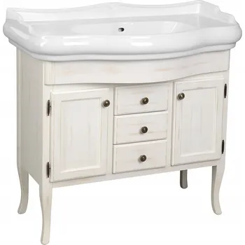 Koupelnový nábytek Retro skříňka s umyvadlem 89x80 cm