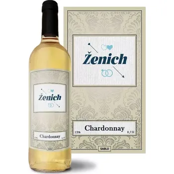 Víno Sablio Bílé víno Ženich šíp: 0,75 l